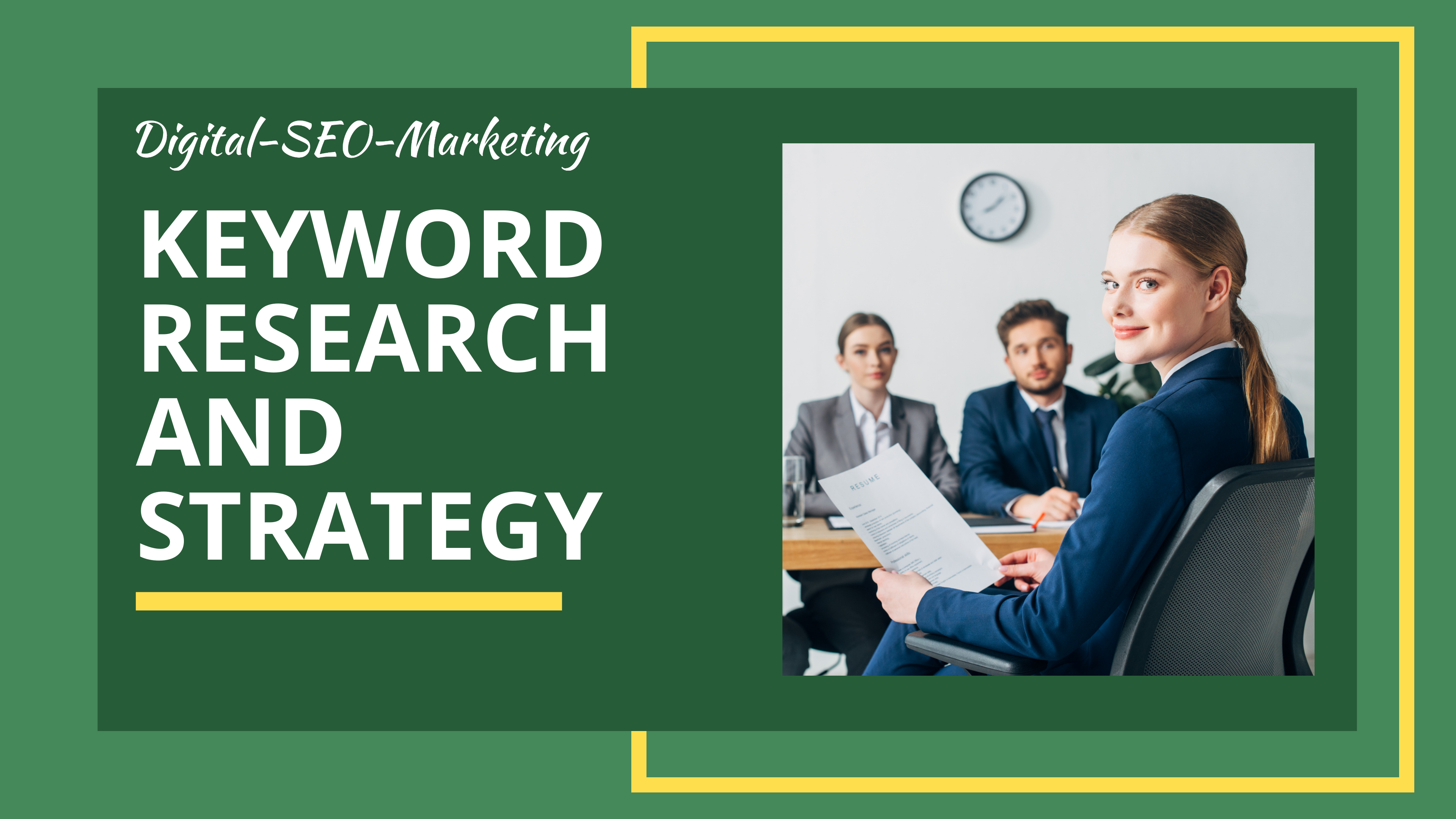 Keyword Research and Strategy